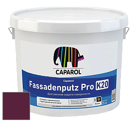 Краска CAPAROL Capatect-Fassadenputz Pro K 20/Капарол Фассаденпутц Про К20 структурная штукатурка цвет Pink 15 