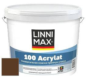 Краска LINNIMAX 100 ACRYLAT / ЛИННИМАКС 100 АКРИЛАТ (CAPAROL AMPHIBOLIN) акриловая краска цвет Brasil 15 