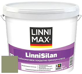 Краска LINNIMAX LinniSilan /ЛИННИМАКС ЛинниСилан (CAPAROL CAPASILAN) глубокоматовая краска цвет NCS S 4020-G50Y 