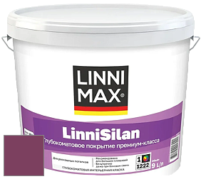 Краска LINNIMAX LinniSilan /ЛИННИМАКС ЛинниСилан (CAPAROL CAPASILAN) глубокоматовая краска цвет NCS S 4050-R30B 