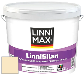 Краска LINNIMAX LinniSilan /ЛИННИМАКС ЛинниСилан (CAPAROL CAPASILAN) глубокоматовая краска цвет NCS S 0510-Y10R 