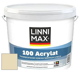 Краска LINNIMAX 100 ACRYLAT / ЛИННИМАКС 100 АКРИЛАТ (CAPAROL AMPHIBOLIN) акриловая краска цвет Curry 50 