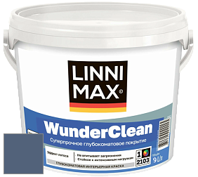 Краска LINNIMAX (CAPAROL) WUNDERCLEAN / ЛИННИМАКС ВУНДЕРКЛИН краска премиум-класса цвет Lazur 100 