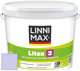 Краска LINNIMAX LITEX 3 / ЛИННИМАКС ЛИТЕКС 3 (ALPINA PREMIUM WAND) латексная краска цвет NCS S 0525-R60B 