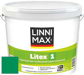 Краска LINNIMAX LITEX 1 / ЛИННИМАКС ЛИТЕКС 1 (CAPAROL SAMTEX 3) высокоэкологичная латексная краска цвет NCS S 2565-G 