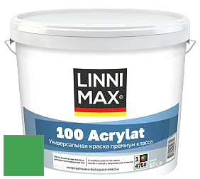 Краска LINNIMAX 100 ACRYLAT / ЛИННИМАКС 100 АКРИЛАТ (CAPAROL AMPHIBOLIN) акриловая краска цвет Agave 125 