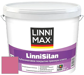 Краска LINNIMAX LinniSilan /ЛИННИМАКС ЛинниСилан (CAPAROL CAPASILAN) глубокоматовая краска цвет NCS S 1060-R20B 