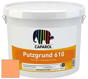 Краска CAPAROL Putzgrund Pro 610 грунтовочная краска цвет Papaya 135 