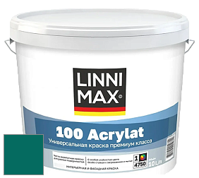 Краска LINNIMAX 100 ACRYLAT / ЛИННИМАКС 100 АКРИЛАТ (CAPAROL AMPHIBOLIN) акриловая краска цвет Patina 95 