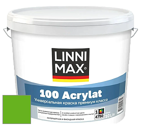 Краска LINNIMAX 100 ACRYLAT / ЛИННИМАКС 100 АКРИЛАТ (CAPAROL AMPHIBOLIN) акриловая краска цвет Laser 60 