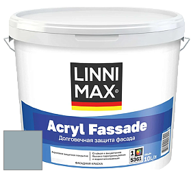 Краска LINNIMAX ACRYL FASSADE / ЛИННИМАКС АКРИЛ ФАССАДЕ (CAPAROL) акриловая фасадная краска цвет NCS S 3010-B 
