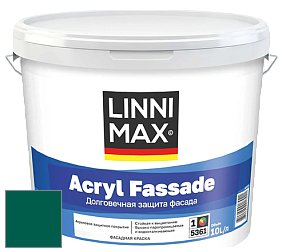 Краска LINNIMAX ACRYL FASSADE / ЛИННИМАКС АКРИЛ ФАССАДЕ (CAPAROL) акриловая фасадная краска цвет RAL 6036 