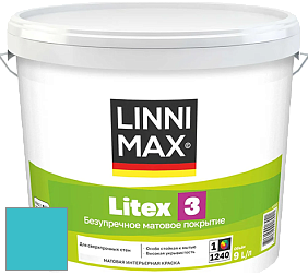 Краска LINNIMAX LITEX 3 / ЛИННИМАКС ЛИТЕКС 3 (ALPINA PREMIUM WAND) латексная краска цвет NCS S 1050-B20G 