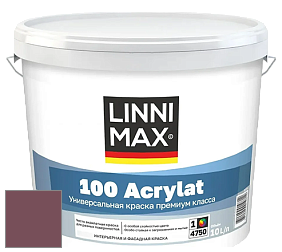 Краска LINNIMAX 100 ACRYLAT / ЛИННИМАКС 100 АКРИЛАТ (CAPAROL AMPHIBOLIN) акриловая краска цвет Flamenco 95 