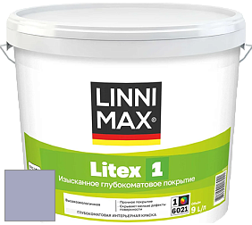 Краска LINNIMAX LITEX 1 / ЛИННИМАКС ЛИТЕКС 1 (CAPAROL SAMTEX 3) высокоэкологичная латексная краска цвет Lavendel 90 