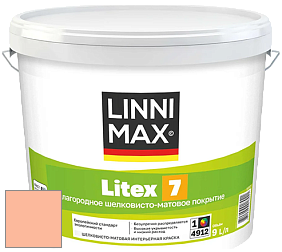 Краска LINNIMAX LITEX 7 / ЛИННИМАКС ЛИТЕКС 7  (CAPAROL SAMTEX 7) латексная краска цвет NCS S 0530-Y60R 