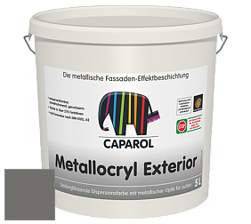 Краска Capadecor Metallocryl Exterior/Кападекор Металлакрил Экстериор шелковисто-глянцевая краска цвет Jura 20 