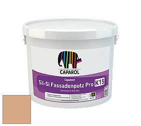 Краска Caparol Capatect Fassadenputz Sil-Si Pro / Капарол Капатек штукатурка структурная камешковая 25 кг. цвет Amber 80 