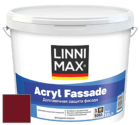 Краска LINNIMAX ACRYL FASSADE / ЛИННИМАКС АКРИЛ ФАССАДЕ (CAPAROL) акриловая фасадная краска цвет RAL 3032 