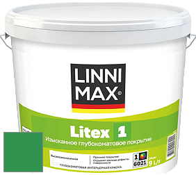Краска LINNIMAX LITEX 1 / ЛИННИМАКС ЛИТЕКС 1 (CAPAROL SAMTEX 3) высокоэкологичная латексная краска цвет NCS S 2070-G10Y 