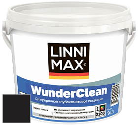 Краска LINNIMAX (CAPAROL) WUNDERCLEAN / ЛИННИМАКС ВУНДЕРКЛИН краска премиум-класса цвет RAL 8022 