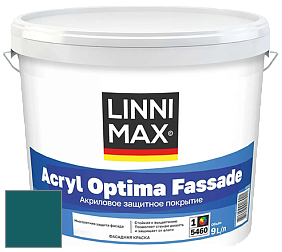 Краска LINNIMAX ACRYL OPTIMA FASSADE / ЛИННИМАКС АКРИЛ ОПТИМА ФАСАД (ALPINA) акриловая краска цвет NCS S 5540-B30G 