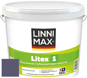 Краска LINNIMAX LITEX 1 / ЛИННИМАКС ЛИТЕКС 1 (CAPAROL SAMTEX 3) высокоэкологичная латексная краска цвет NCS S 6020-R60B 