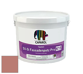 Краска Caparol Capatect Fassadenputz Sil-Si Pro / Капарол Капатек штукатурка структурная камешковая 25 кг. цвет Bordeaux 50 