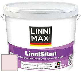 Краска LINNIMAX LinniSilan /ЛИННИМАКС ЛинниСилан (CAPAROL CAPASILAN) глубокоматовая краска цвет NCS S 0510-R10B 