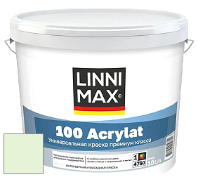 Краска LINNIMAX 100 ACRYLAT / ЛИННИМАКС 100 АКРИЛАТ (CAPAROL AMPHIBOLIN) акриловая краска цвет Oase 120 