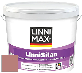 Краска LINNIMAX LinniSilan /ЛИННИМАКС ЛинниСилан (CAPAROL CAPASILAN) глубокоматовая краска цвет NCS S 3030-Y90R 