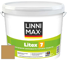 Краска LINNIMAX LITEX 7 / ЛИННИМАКС ЛИТЕКС 7  (CAPAROL SAMTEX 7) латексная краска цвет NCS S 3040-Y10R 