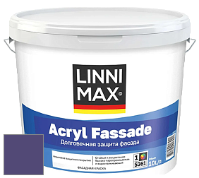 Краска LINNIMAX ACRYL FASSADE / ЛИННИМАКС АКРИЛ ФАССАДЕ (CAPAROL) акриловая фасадная краска цвет NCS S 5040-R60B 