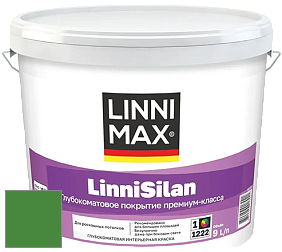 Краска LINNIMAX LinniSilan /ЛИННИМАКС ЛинниСилан (CAPAROL CAPASILAN) глубокоматовая краска цвет NCS S 2570-G20Y 