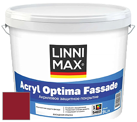 Краска LINNIMAX ACRYL OPTIMA FASSADE / ЛИННИМАКС АКРИЛ ОПТИМА ФАСАД (ALPINA) акриловая краска цвет RAL 3003 