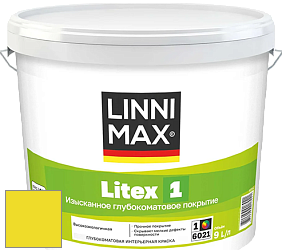 Краска LINNIMAX LITEX 1 / ЛИННИМАКС ЛИТЕКС 1 (CAPAROL SAMTEX 3) высокоэкологичная латексная краска цвет Laser 50 
