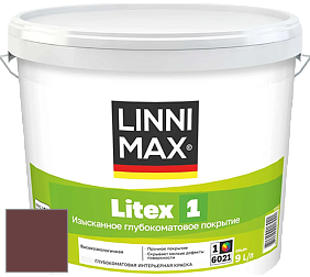 Краска LINNIMAX LITEX 1 / ЛИННИМАКС ЛИТЕКС 1 (CAPAROL SAMTEX 3) высокоэкологичная латексная краска цвет NCS S 6030-R 