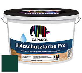 Краска CAPAROL HOLZSCHUTZFARBE PRO краска для древесины акриловая кроющая универсальная. цвет RAL 6005 
