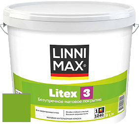 Краска LINNIMAX LITEX 3 / ЛИННИМАКС ЛИТЕКС 3 (ALPINA PREMIUM WAND) латексная краска цвет NCS S 1080-G30Y 