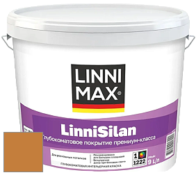 Краска LINNIMAX LinniSilan /ЛИННИМАКС ЛинниСилан (CAPAROL CAPASILAN) глубокоматовая краска цвет Siena 155 