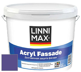 Краска LINNIMAX ACRYL FASSADE / ЛИННИМАКС АКРИЛ ФАССАДЕ (CAPAROL) акриловая фасадная краска цвет NCS S 3555-R60B 