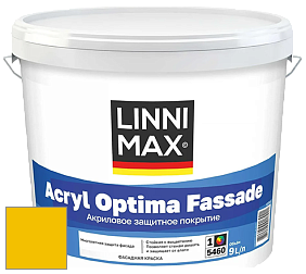 Краска LINNIMAX ACRYL OPTIMA FASSADE / ЛИННИМАКС АКРИЛ ОПТИМА ФАСАД (ALPINA) акриловая краска цвет Ginster 130 