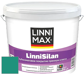 Краска LINNIMAX LinniSilan /ЛИННИМАКС ЛинниСилан (CAPAROL CAPASILAN) глубокоматовая краска цвет NCS S 3050-B80G 