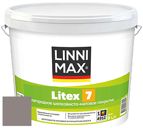 Краска LINNIMAX LITEX 7 / ЛИННИМАКС ЛИТЕКС 7  (CAPAROL SAMTEX 7) латексная краска цвет NCS S 5005-Y80R 