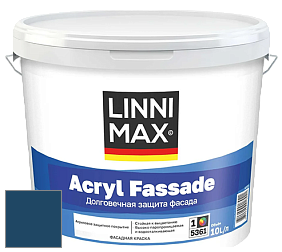 Краска LINNIMAX ACRYL FASSADE / ЛИННИМАКС АКРИЛ ФАССАДЕ (CAPAROL) акриловая фасадная краска цвет RAL 5001 