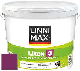 Краска LINNIMAX LITEX 3 / ЛИННИМАКС ЛИТЕКС 3 (ALPINA PREMIUM WAND) латексная краска цвет Laser 10 