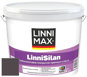 Краска LINNIMAX LinniSilan /ЛИННИМАКС ЛинниСилан (CAPAROL CAPASILAN) глубокоматовая краска цвет NCS S 8005-R20B 