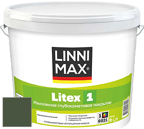 Краска LINNIMAX LITEX 1 / ЛИННИМАКС ЛИТЕКС 1 (CAPAROL SAMTEX 3) высокоэкологичная латексная краска цвет NCS S 7020-G30Y 