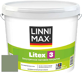 Краска LINNIMAX LITEX 3 / ЛИННИМАКС ЛИТЕКС 3 (ALPINA PREMIUM WAND) латексная краска цвет NCS S 4020-G30Y 