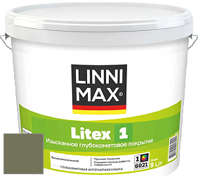 Краска LINNIMAX LITEX 1 / ЛИННИМАКС ЛИТЕКС 1 (CAPAROL SAMTEX 3) высокоэкологичная латексная краска цвет Tundra 70 